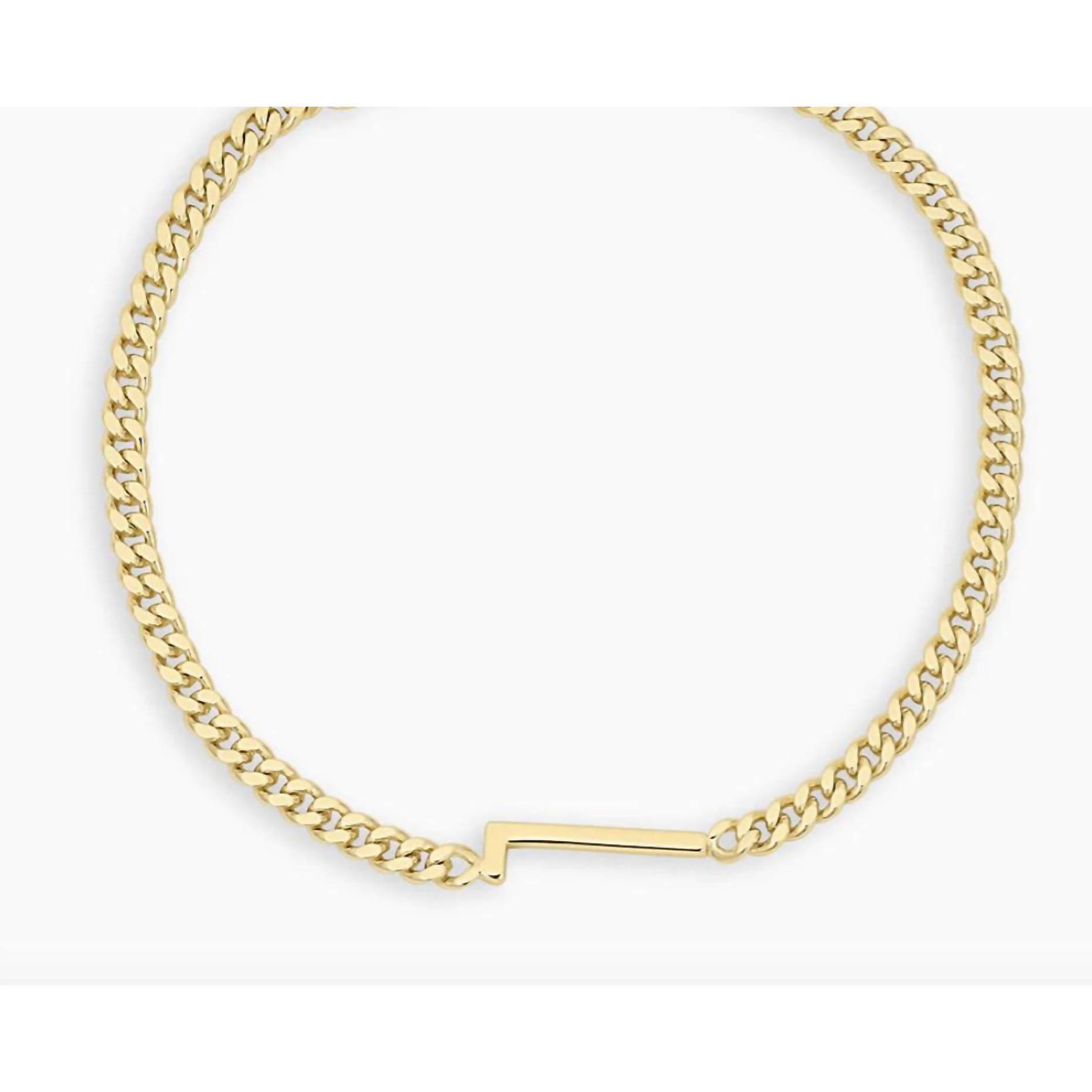 New Gorjana Wilder Alphabet Bracelet - L In Gold